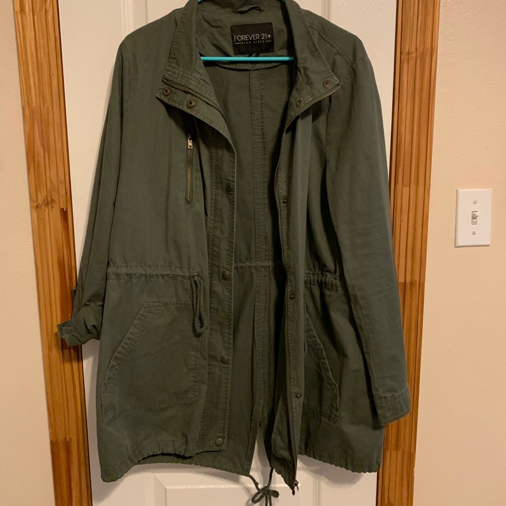 Forever 21 green army jacket